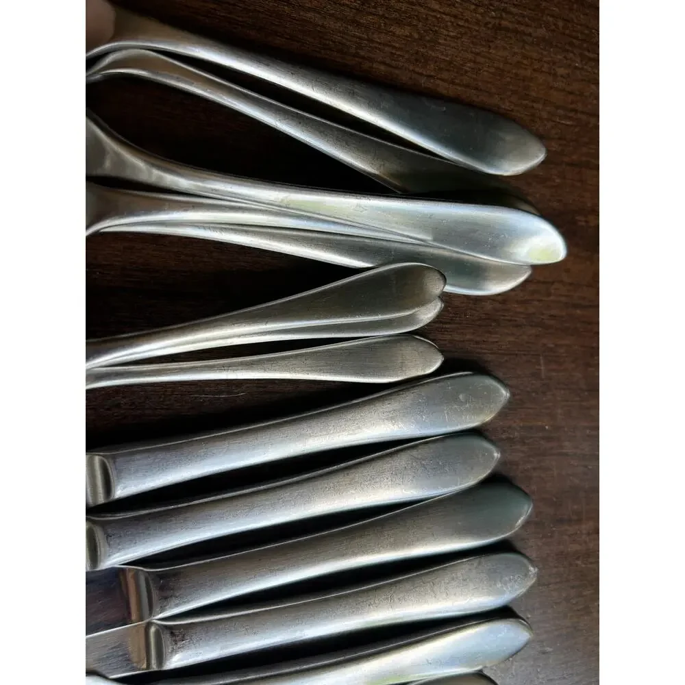 25 piece set Robert Welch RW Meridian pattern 18/10 stainless steel